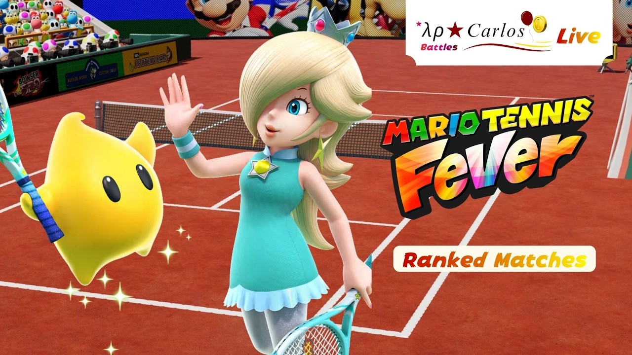 Mario Tennis Fever Online Ranked Matches Live [EVENING SESSION] (February 14, 2026)