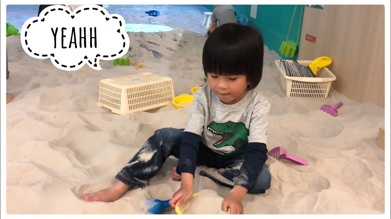 Indoor Playground for Kids part 2 | Playing Sand in the Playground