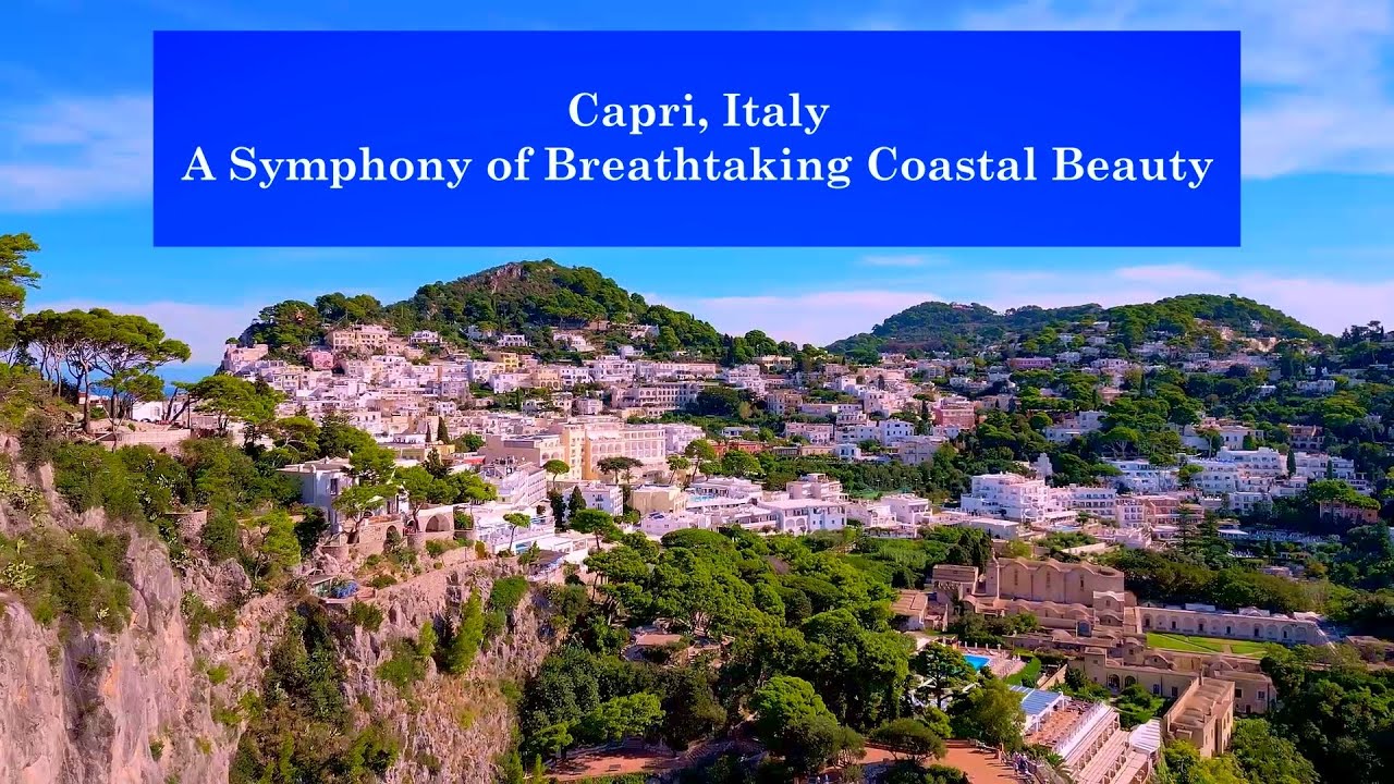 Capri in 4K Drone Video. #Capri #Italy #Drone