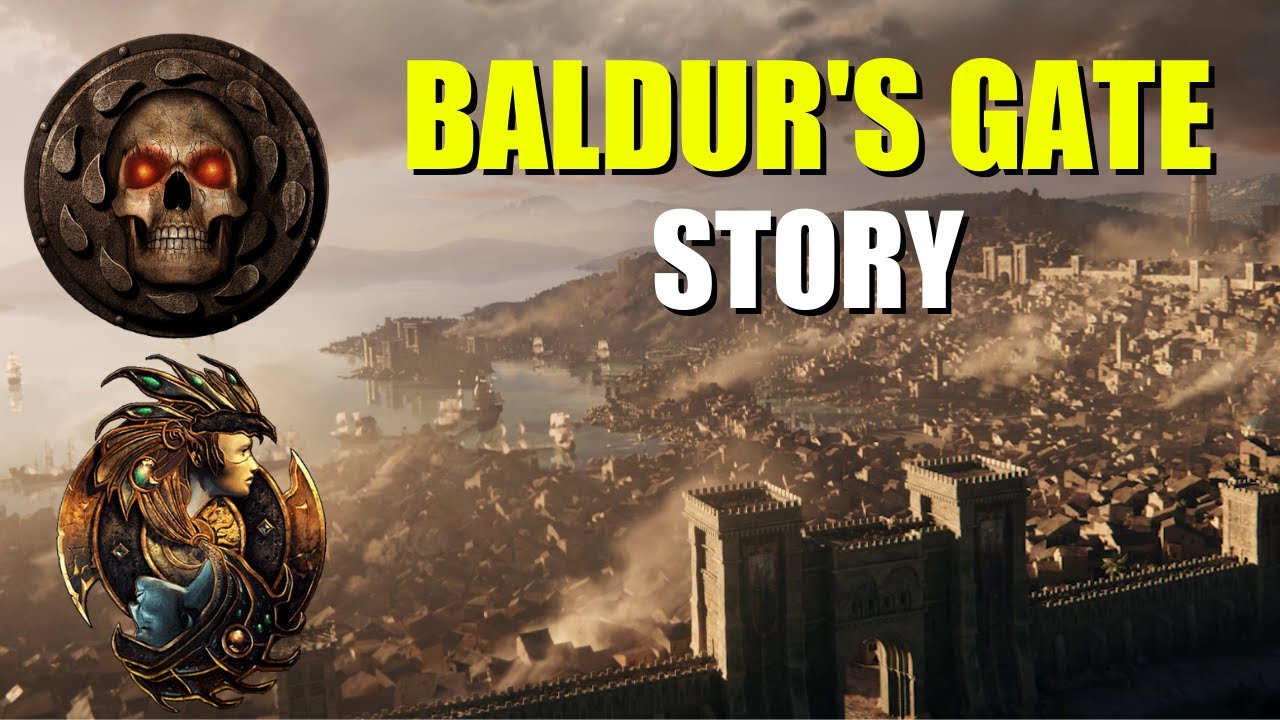 What Happened Before Baldur's Gate 3 - Baldur's Gate 1 & 2 Story - Lore For Dummies