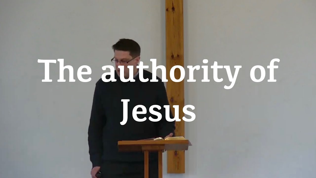 The authority of Jesus | 8th Feb 2026