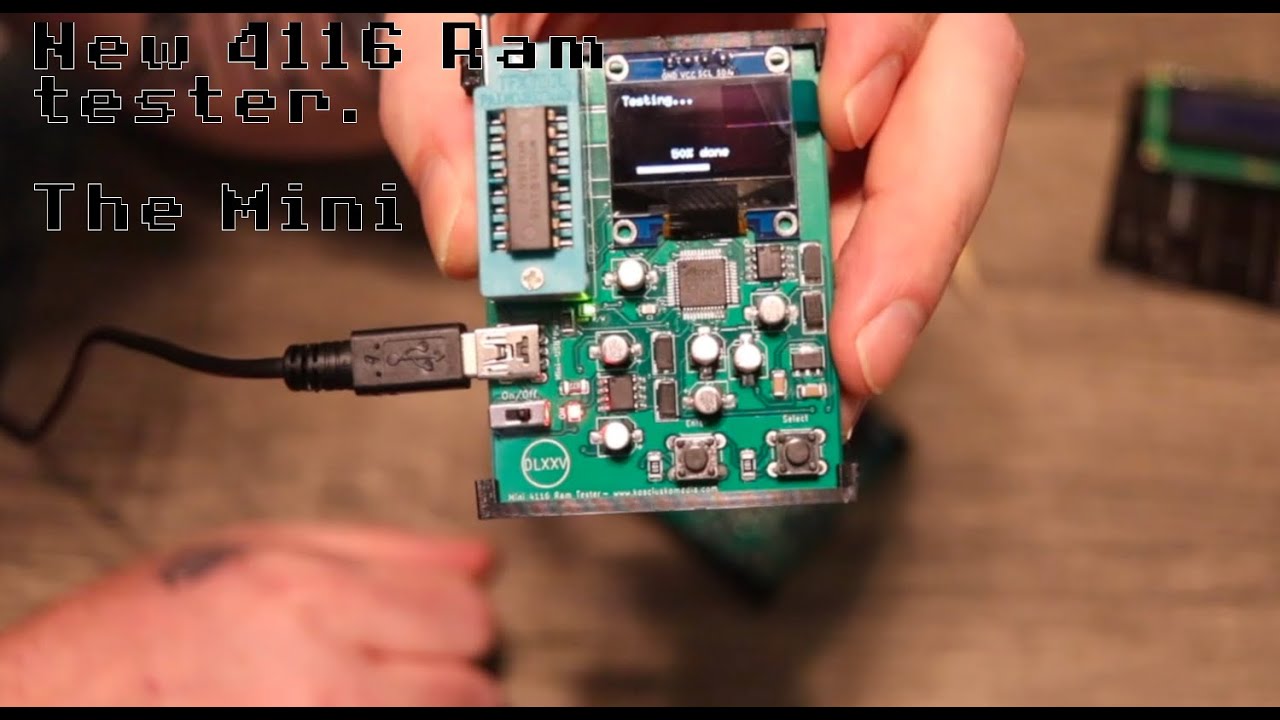 The New Mini 4116 Tester!