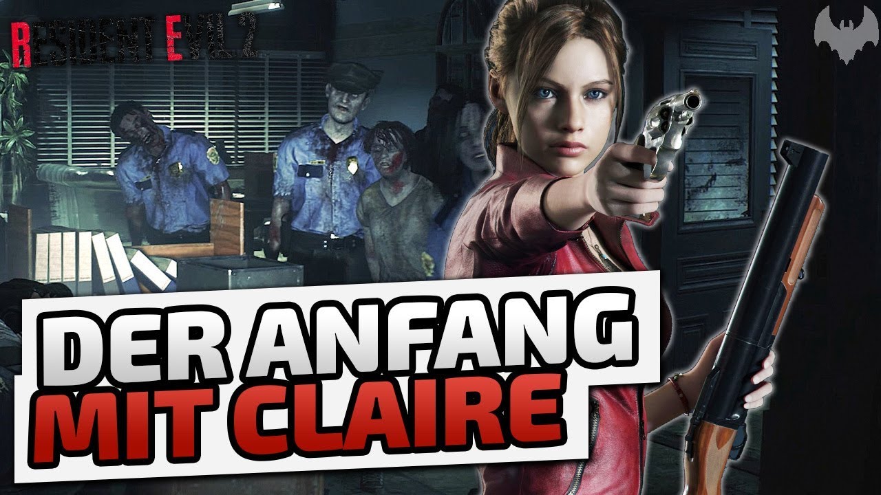 Der Anfang mit Claire - &spades; Resident Evil 2 #001 &spades; - Deutsch German - Dhalucard