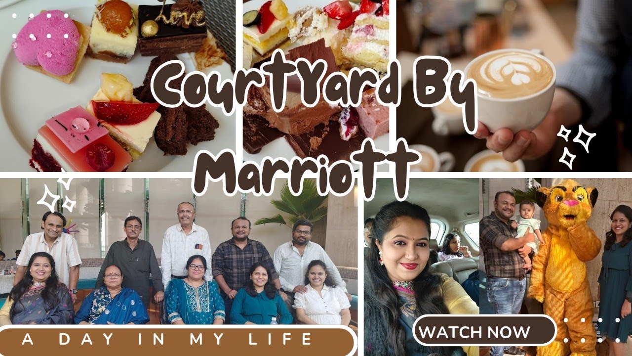 Brunch at MoMo Cafe | Get READY for AMAZING Service at Courtyard by Marriott | Courtyard Mumbai