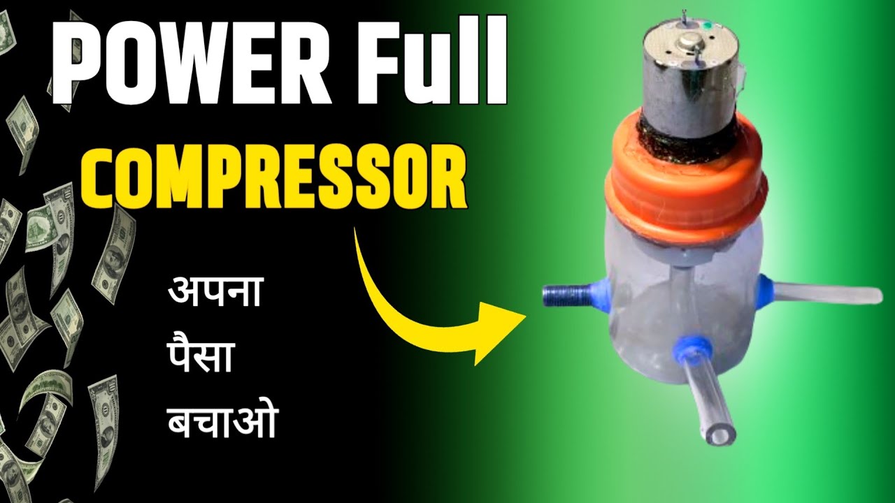 Homemade air conditioner DIY - Awesome Air Compressor || a Simple air Compressor | simple mini ac
