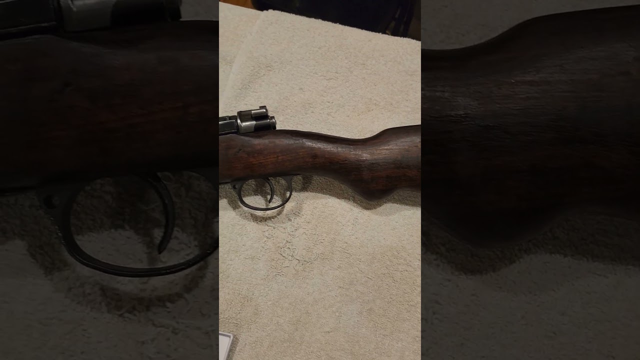 M1938 Turkish 8MM Mauser Rifle 