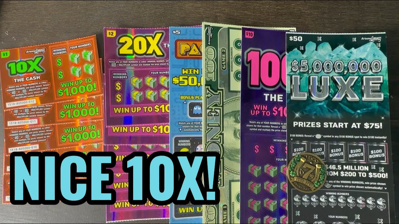 SHOW ME THAT MULTIPLIER! $90 Arizona Lottery Scratchers