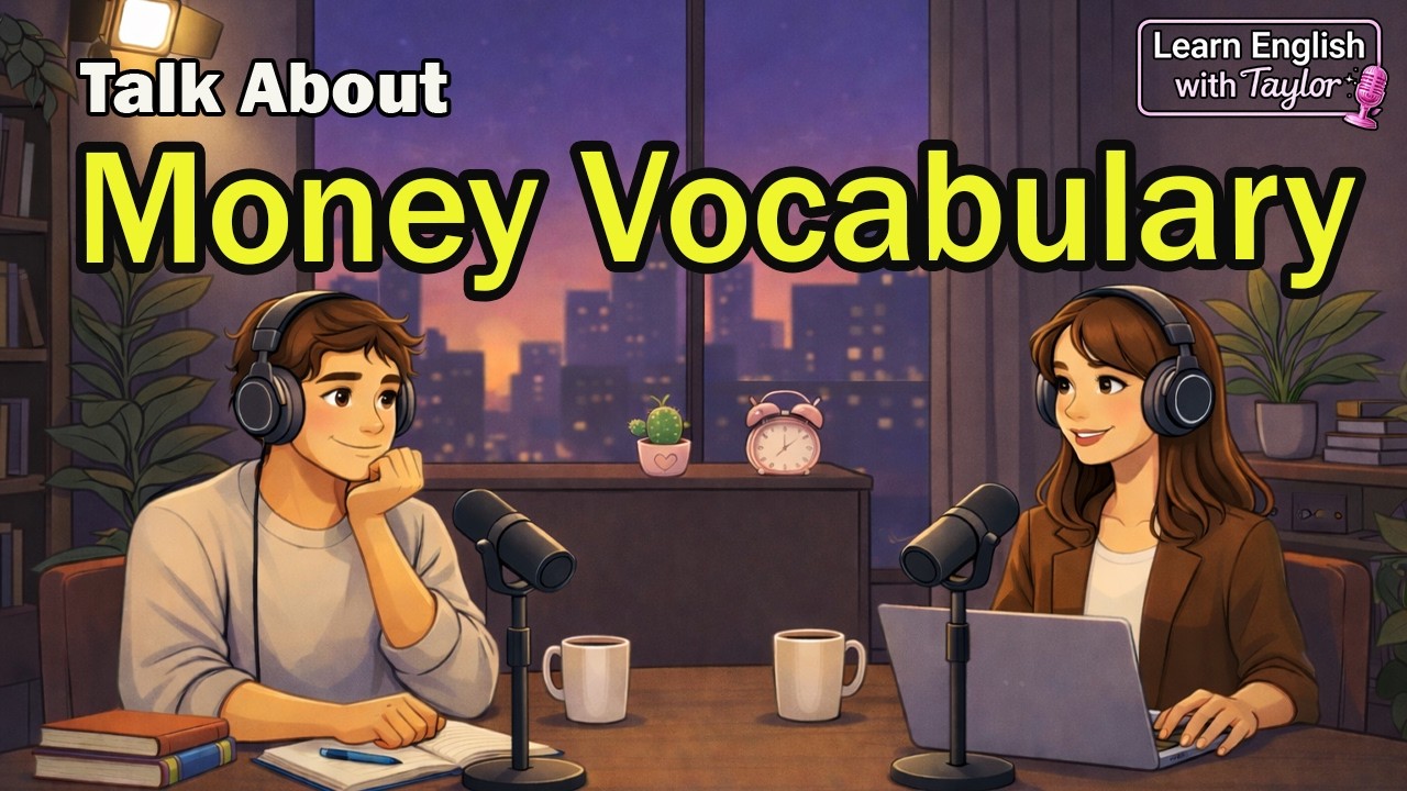 English Podcast for Beginners : Talk Abuot Money Vocabulary | Easy A1-A2