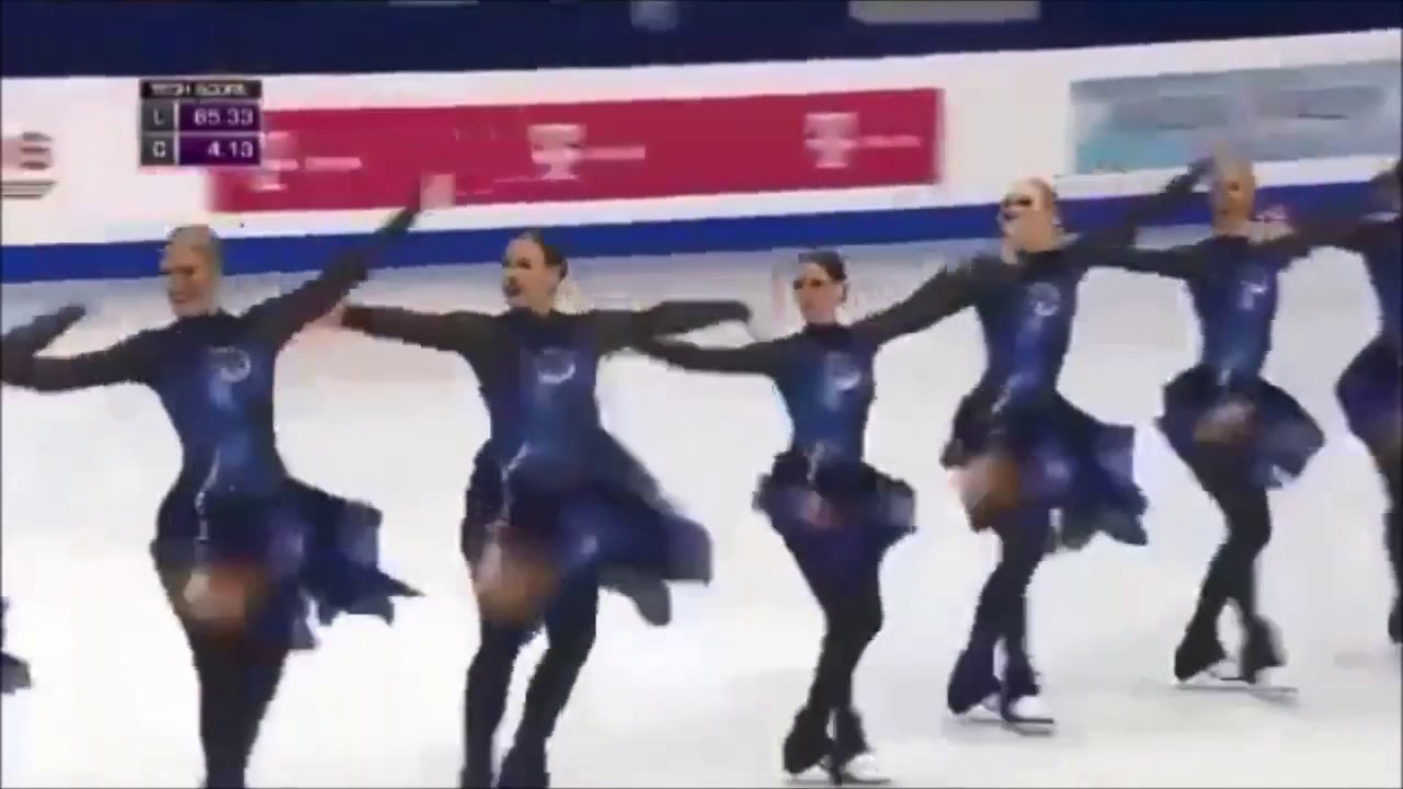 Synchronized Skating - Best of PL4 Pivoting Lines - 2016 season