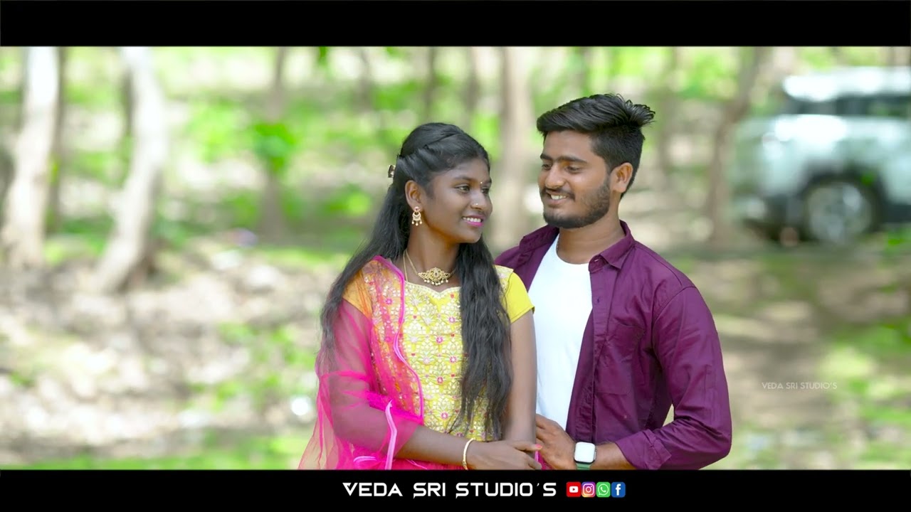 Mahesh + Akshitha Pre Wedding Song || Veda Sri Studio