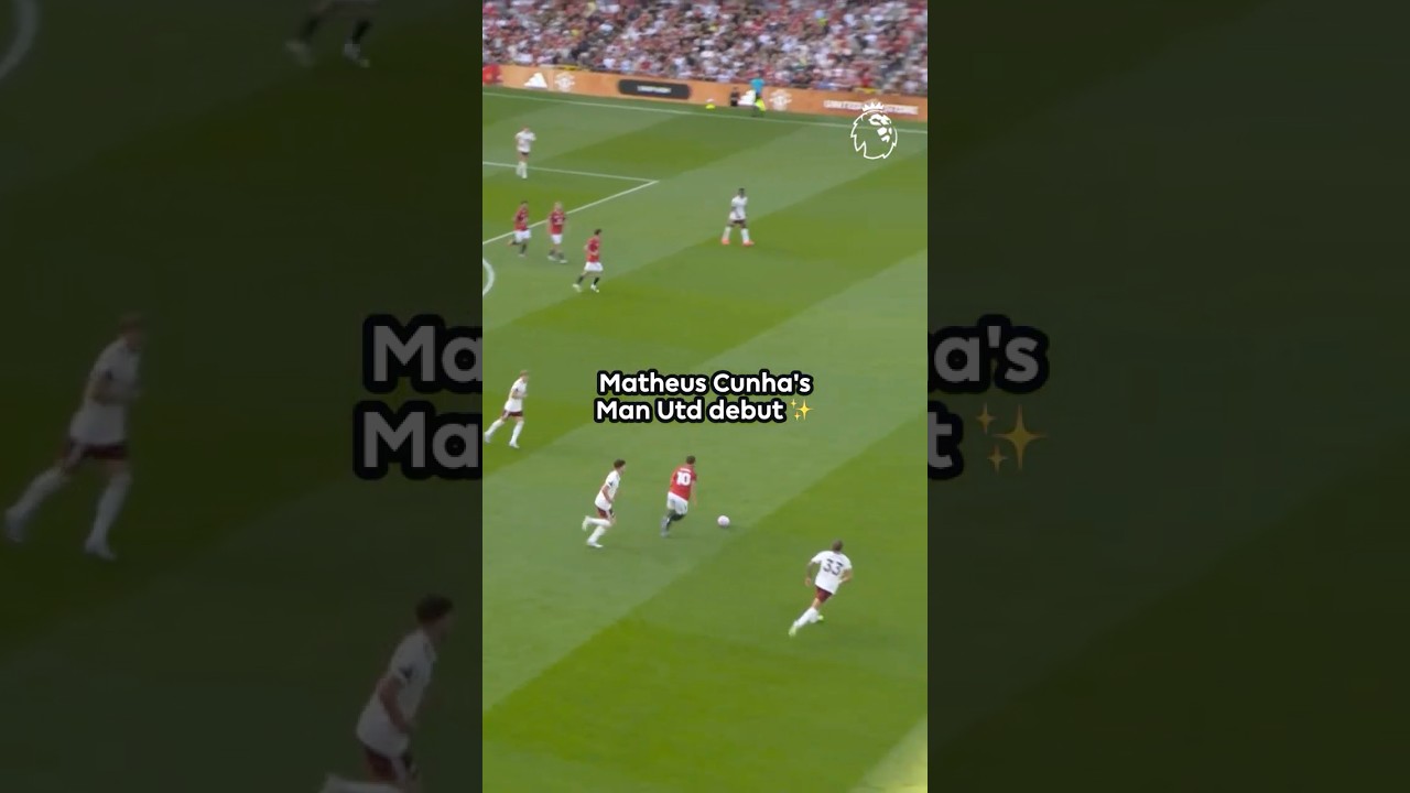 Matheus Cunha's SKILLS on Man Utd debut ✨