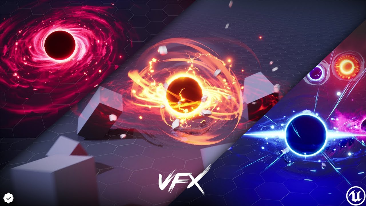 Black hole VFX Bundle Unreal Engine Preview