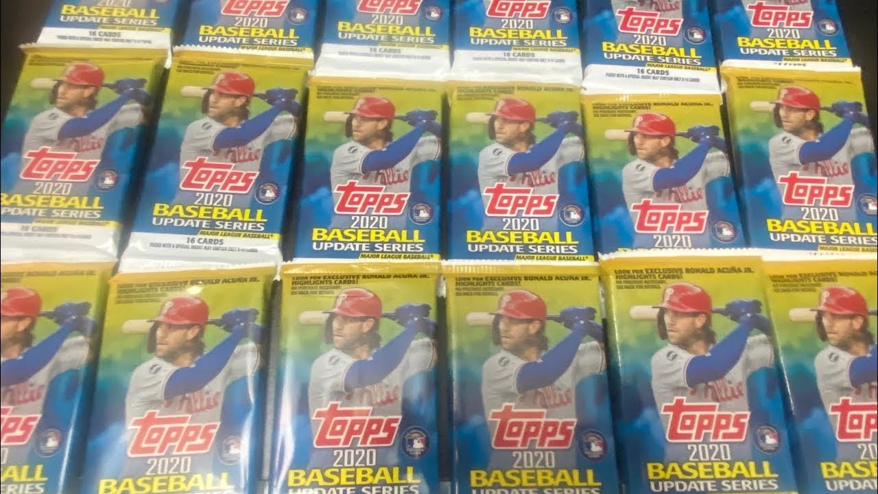2020 TOPPS UPDATE RETAIL PULLING SP'S LIKE CRAZY!!