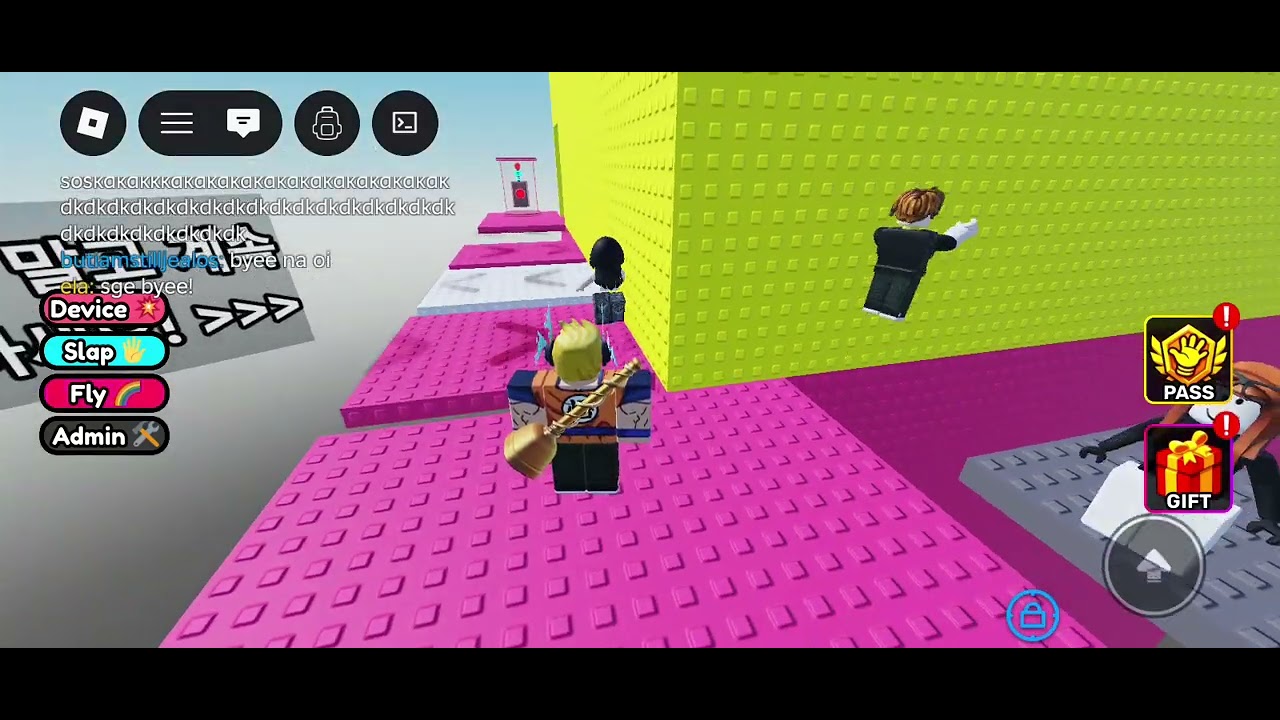 Playing in roblox troll is pinning Tower 4 