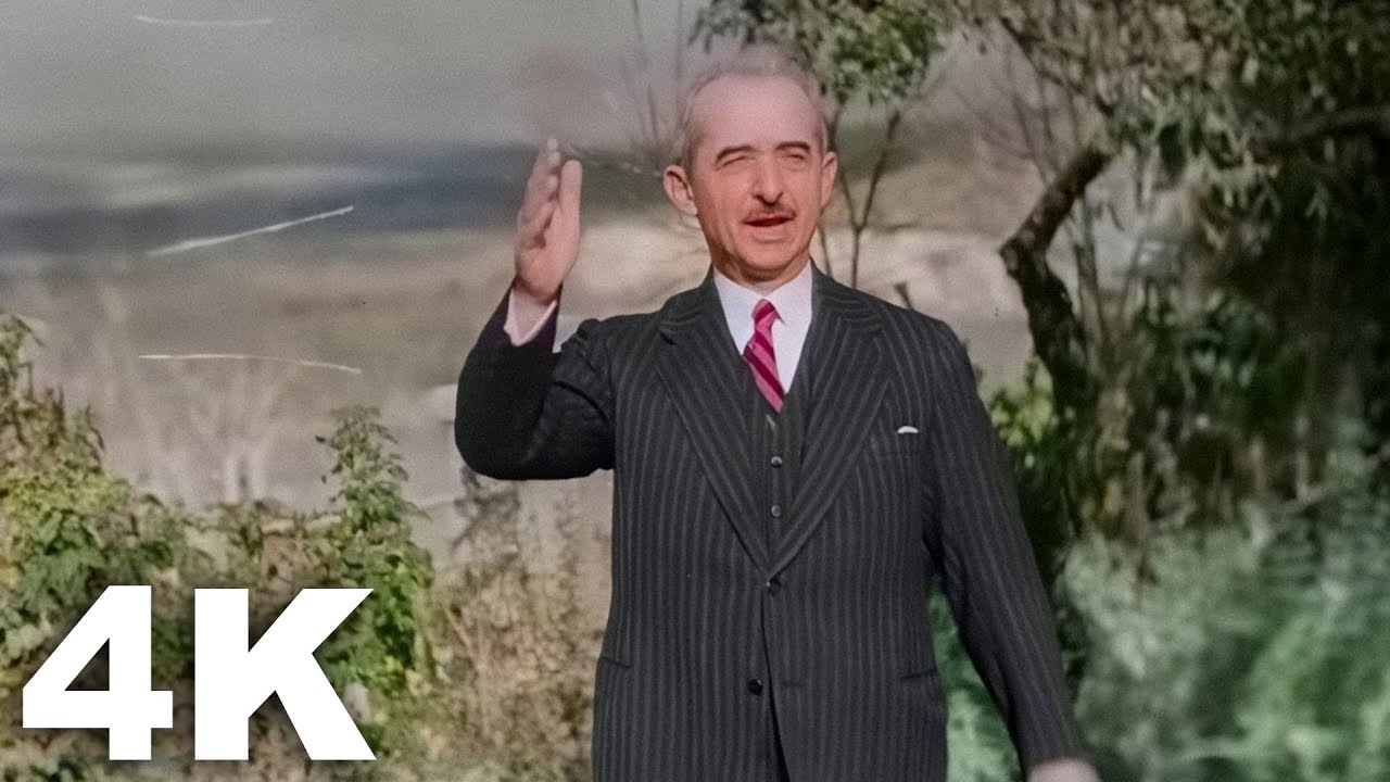 İsmet İn&ouml;n&uuml;'n&uuml;n 10. Yıl Konuşması - 1933 | 4K , Renkli