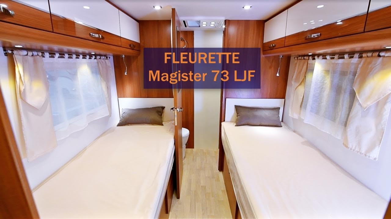 Fleurette Magister 73 LJF : lits jumeaux et astucieuse salle de bain transversale