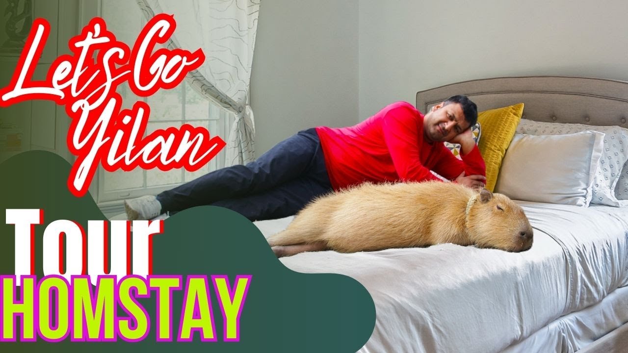 Room Tour in Jiaoxi, Yilan 🇹🇼 | Private Hot Spring Hotel Experience ♨️ | Taiwan Travel Vlog