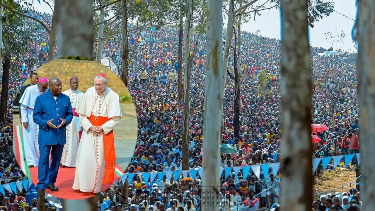 Intumwa ya Papa yahereje Inkuka ya misa i mugera kurikirana incamake  ni bwo bwa mbere mu Burundi