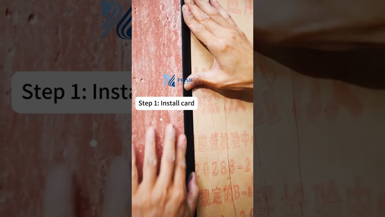 Softstone installation steps.