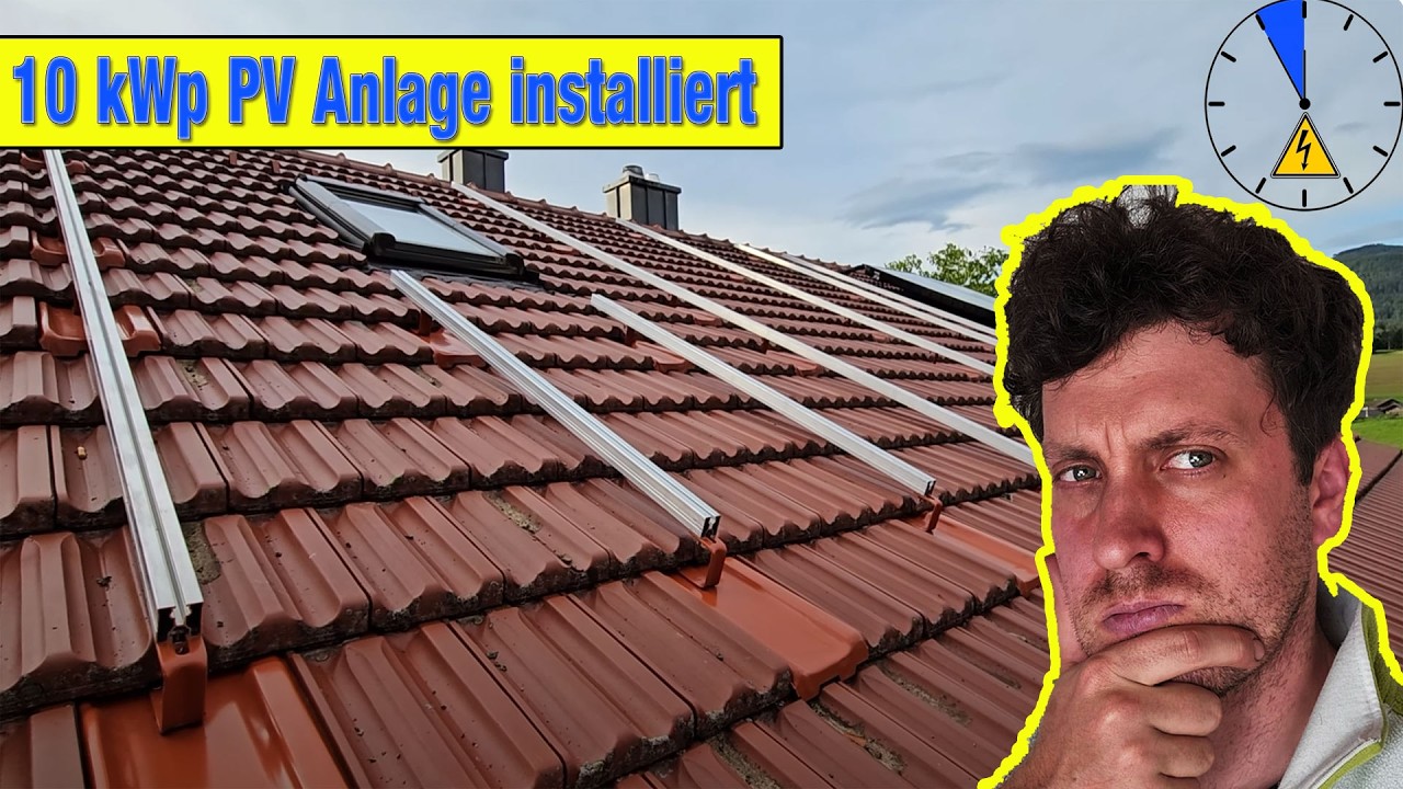 10 kW PV Anlage installieren mit 8 kWh Speicher