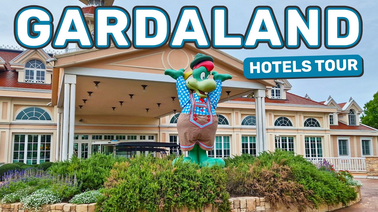 Gardaland Resort Hotels Tour - A Look at the Magic, Adventure & Gardaland Hotels! 🇮🇹