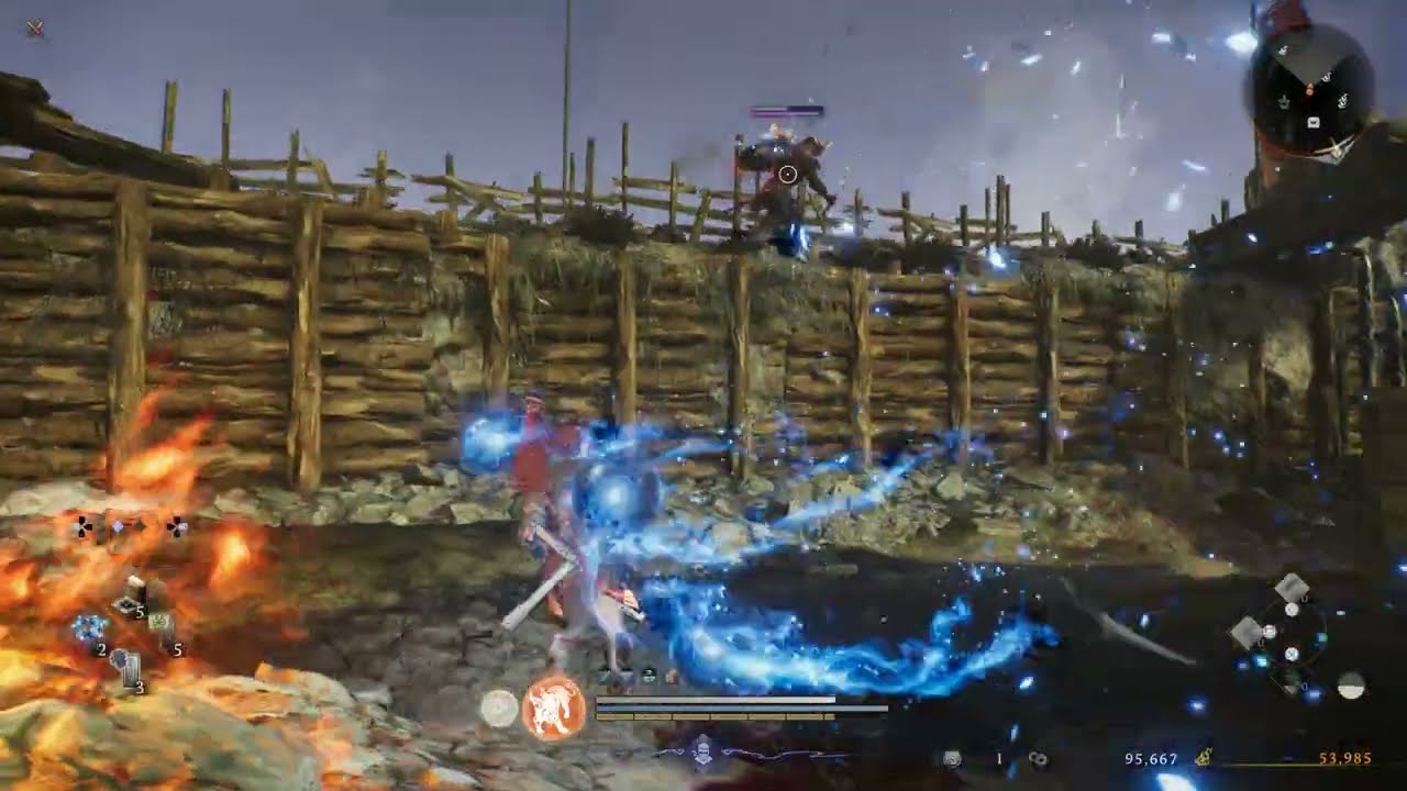 Nioh 3 - 1572 CE Futamata: Reach Futamata Castle Storehouse Shrine: Kick Logs Down, Unlock Shortcuts
