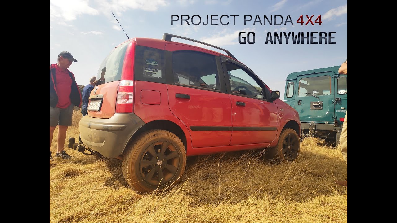 Fiat Panda 4x4 offroad at Spookspruit 4x4