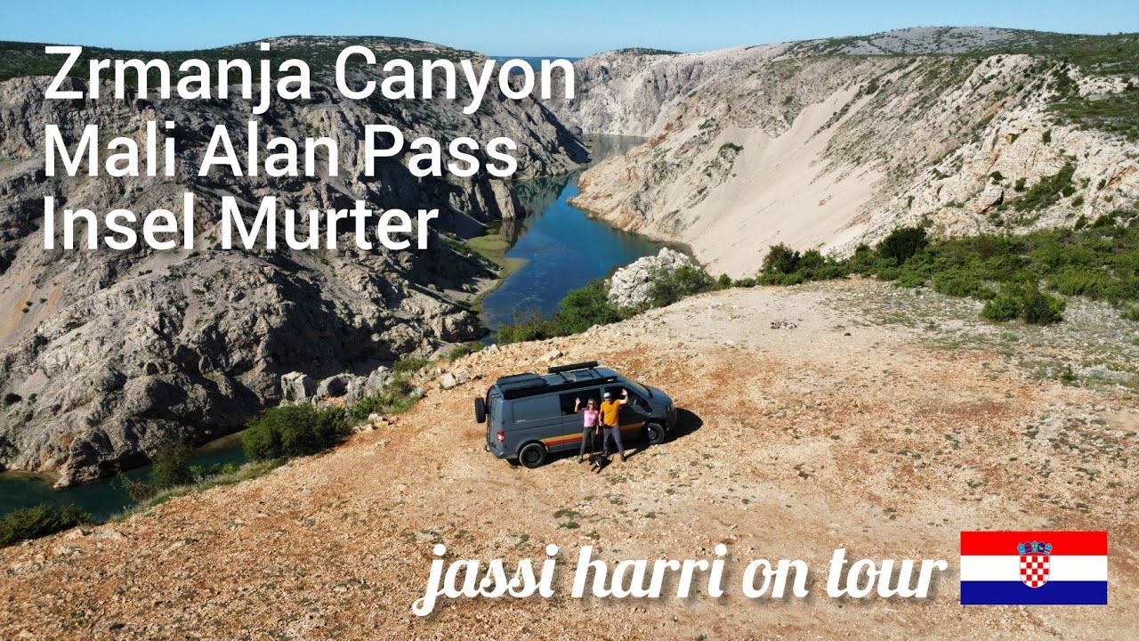 🇭🇷KROATIEN Camper auf Winnetous Spuren VELEBIT Gebirge & ZRMANJA Canyon Camp Muskovci  & Murter VWT5