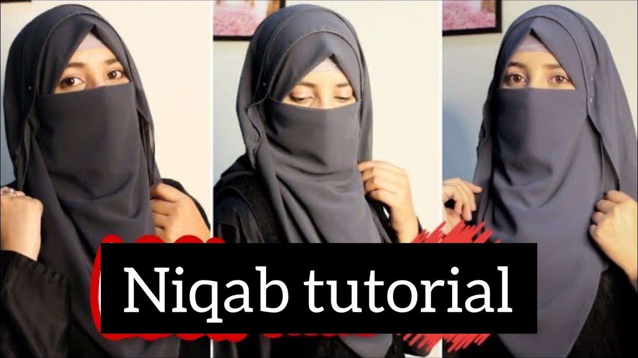 Easy and Comfortable Full Coverage Chiffon Hijab Style || Niqab Tutorial || Asma Abbasi