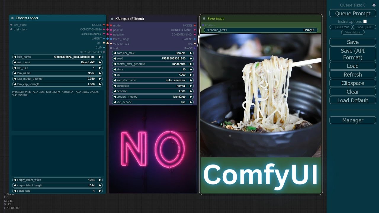 The Easiest ComfyUI Workflow With Efficiency Nodes