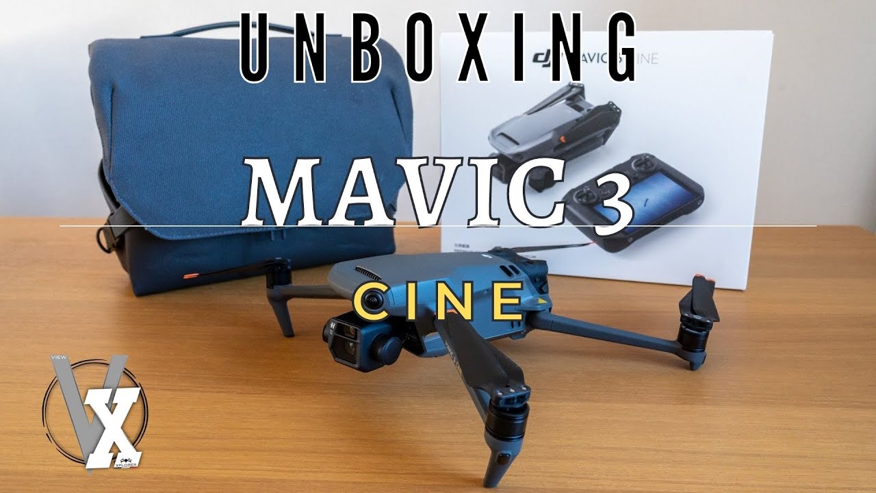 Unboxing DJI Mavic 3 Cine fr