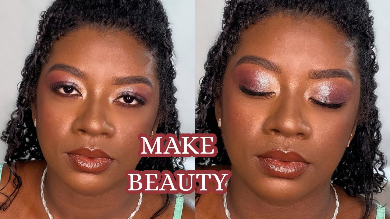MAKE BEAUTY para o dia - PELE NEGRA (MAQUIANDO CLIENTE)