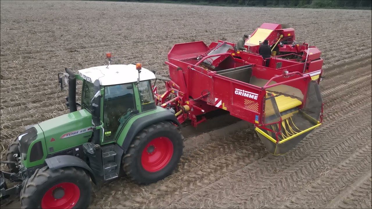 Kartoffel Ernten/Roden mit den SE 75-55 v. Grimme.