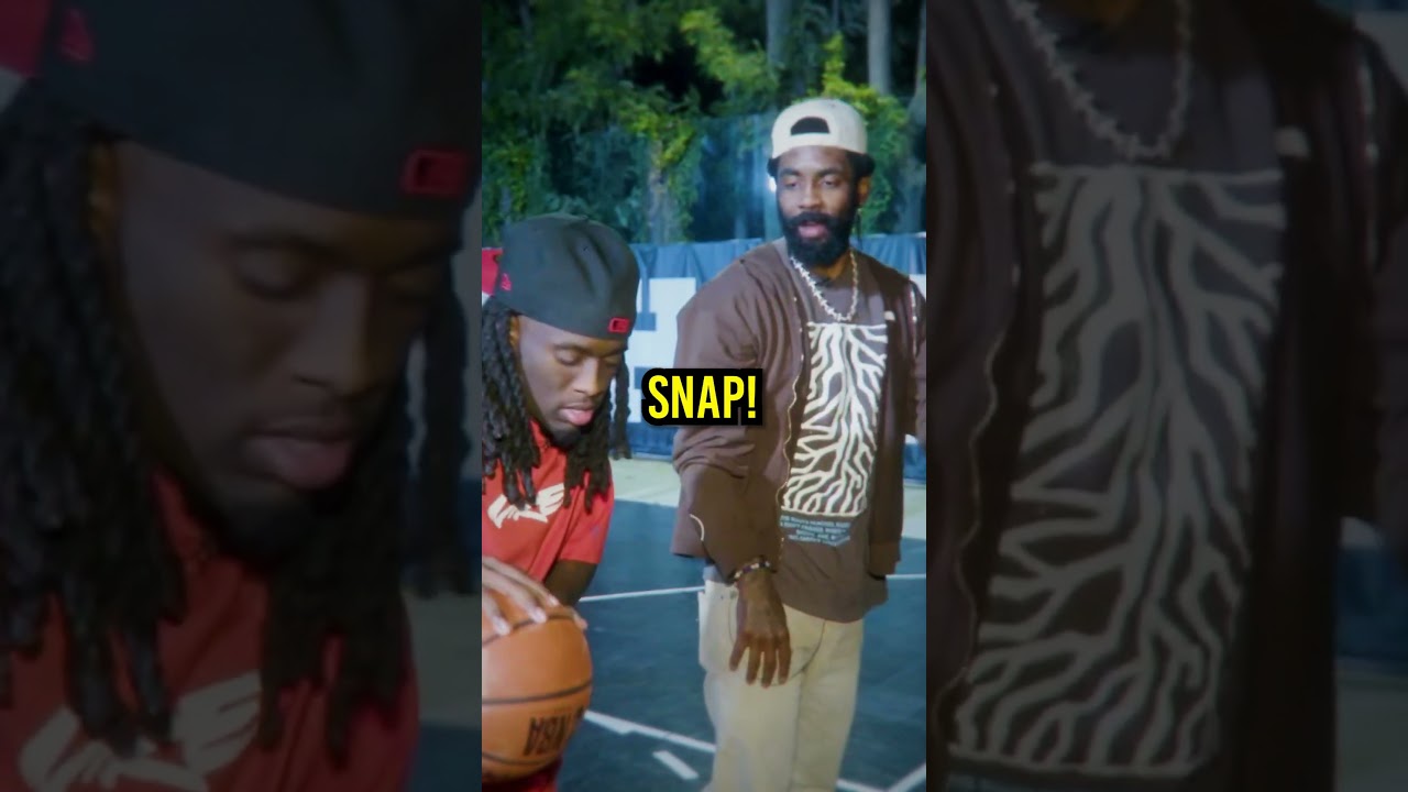 Kyrie Irving Teaches Kai Cenat How To Shoot A Basketball! 😭🔥
