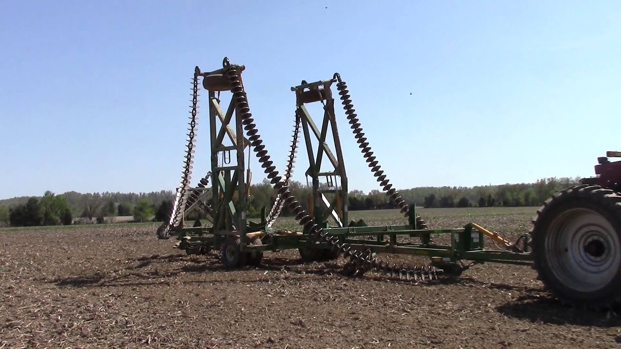 Kelly Engineering Disc Mulch Chain Folding For Transport