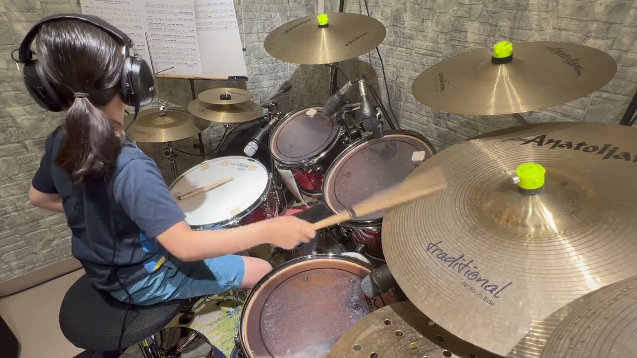 Set it All Free - Scarlett Johansson (Drum Cover by Eunice Wong)