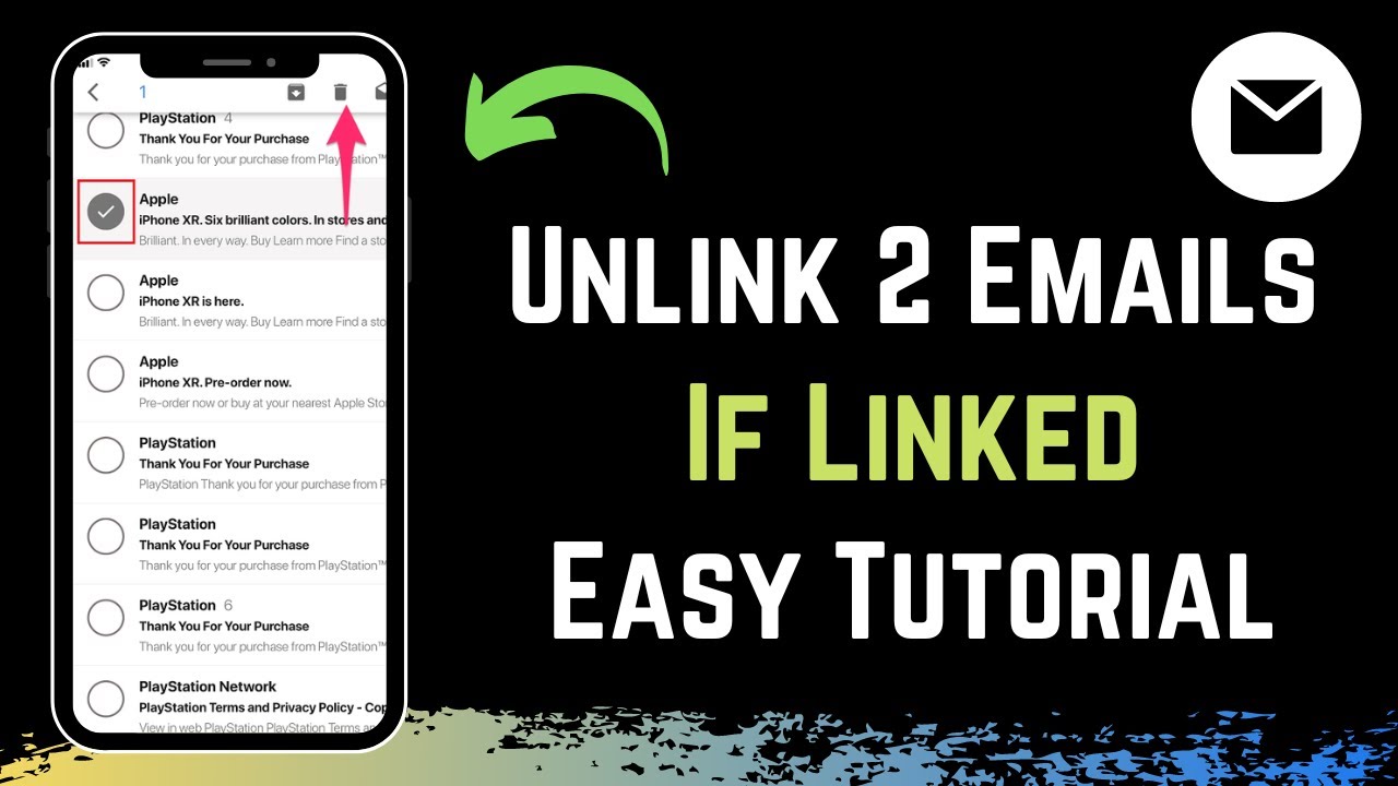 How to Unlink 2 Email Accounts !