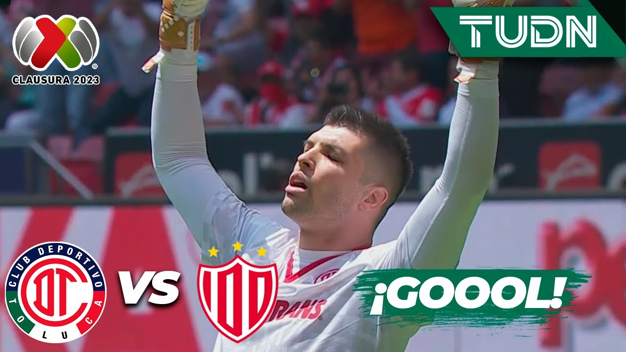 ¡GOLAZO de TIAGO VOLPI! A lo PANENKA | Toluca 3-0 Necaxa | CL2023 Liga Mx - J17 | TUDN