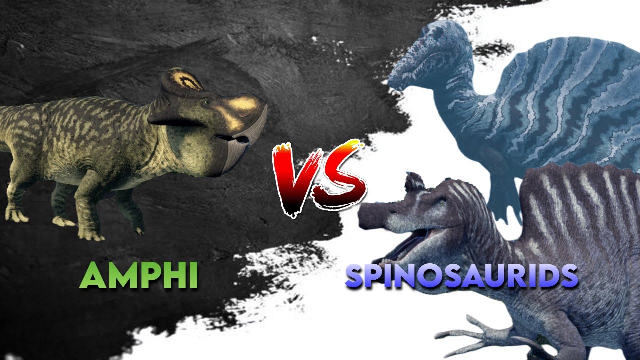Spinosaurids vs Amphiceratops (pt2) Prior Extinction