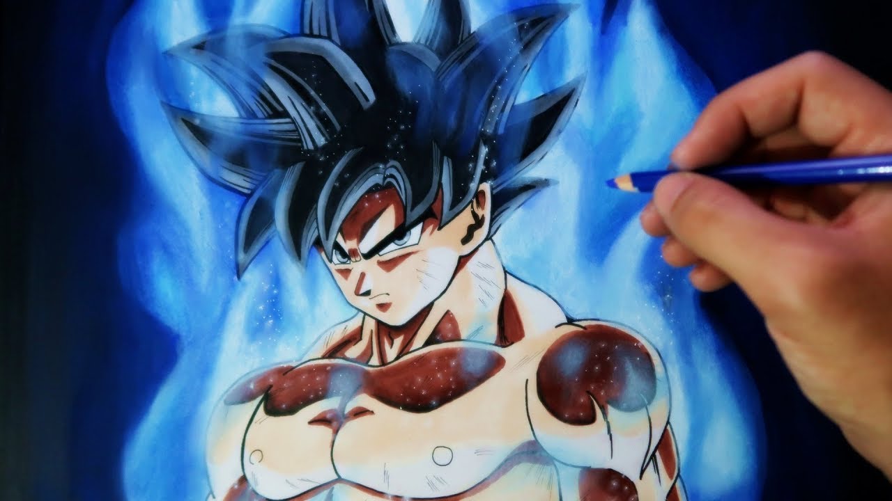 Cómo Dibujar a Goku Migatte no Gokui/Ultra Instinct (Doctrina Egoísta) | Dragon Ball Super