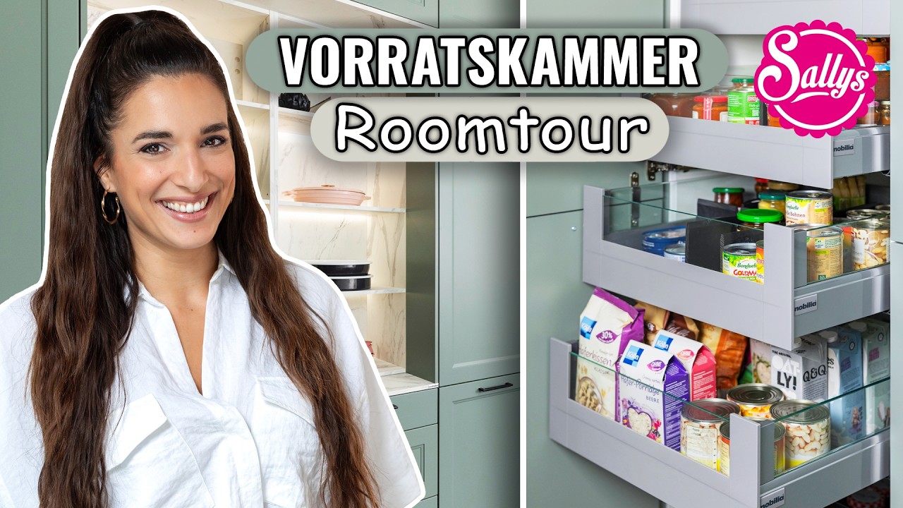 Pimp my Kitchen #9 Hauswirtschaftsraum / Roomtour / Planung / DIY Vorratskammer / Sallys Welt