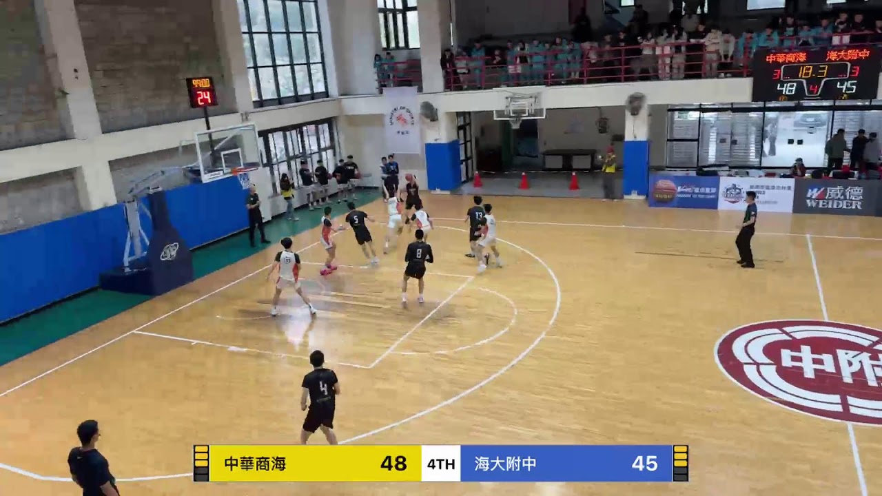 北區復賽 八強賽中華商海 VS 海大附中