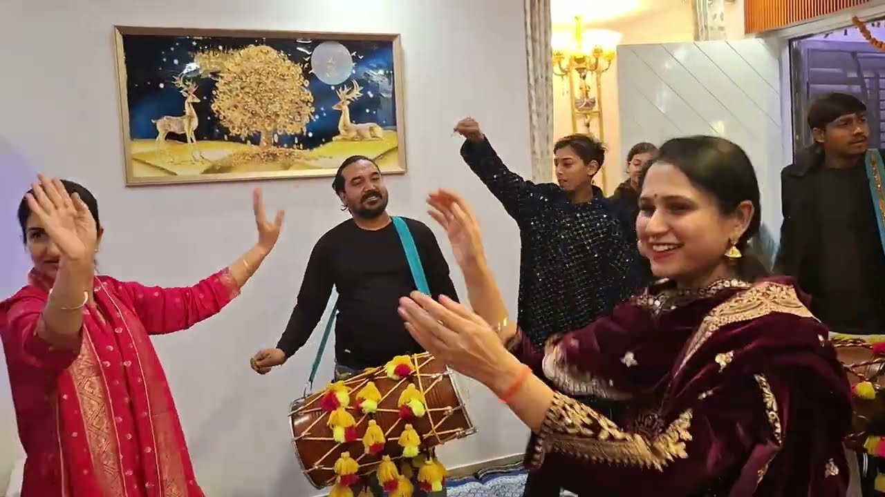 Dhol & Dance Ceremony | Abhijeet Weds Rupinder