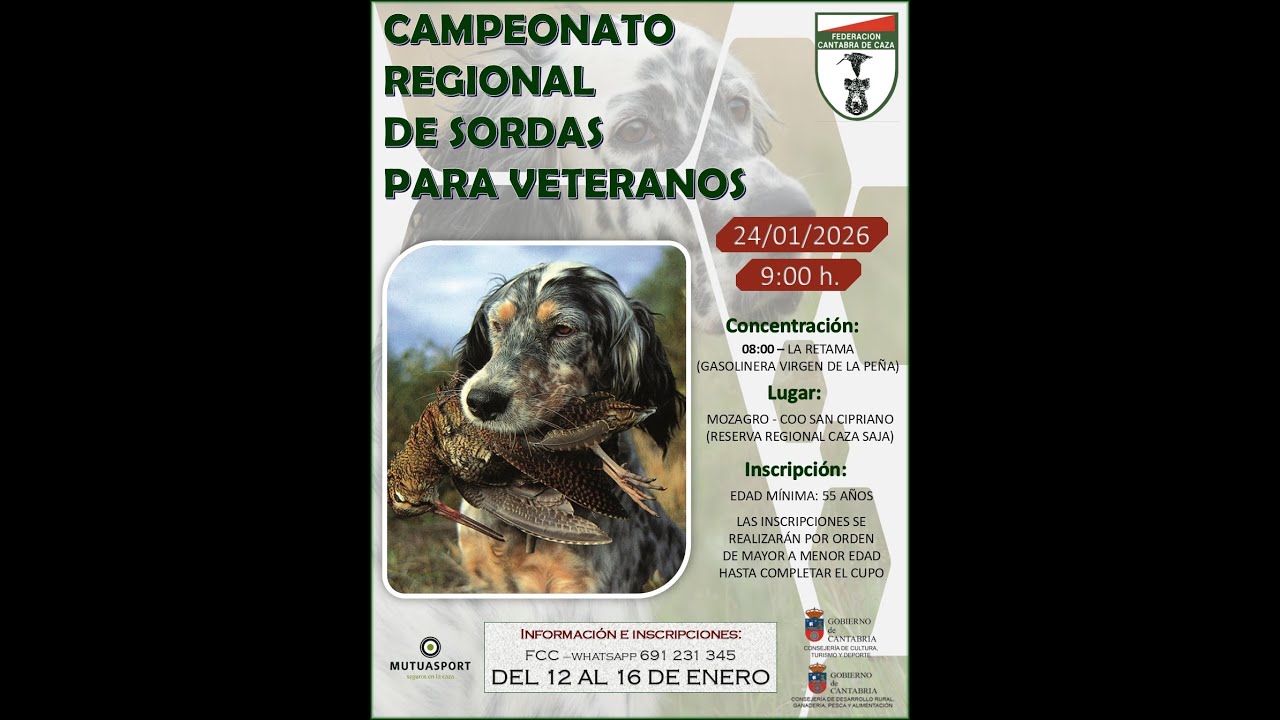 XXII CTO  REGIONAL DE SORDAS PARA VETERANOS