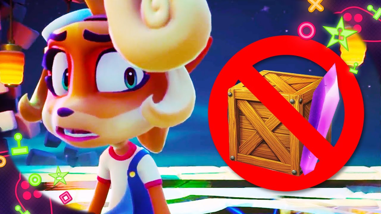 Crash Bandicoot, But We Can't Touch ANY Boxes - Challenge Accepted