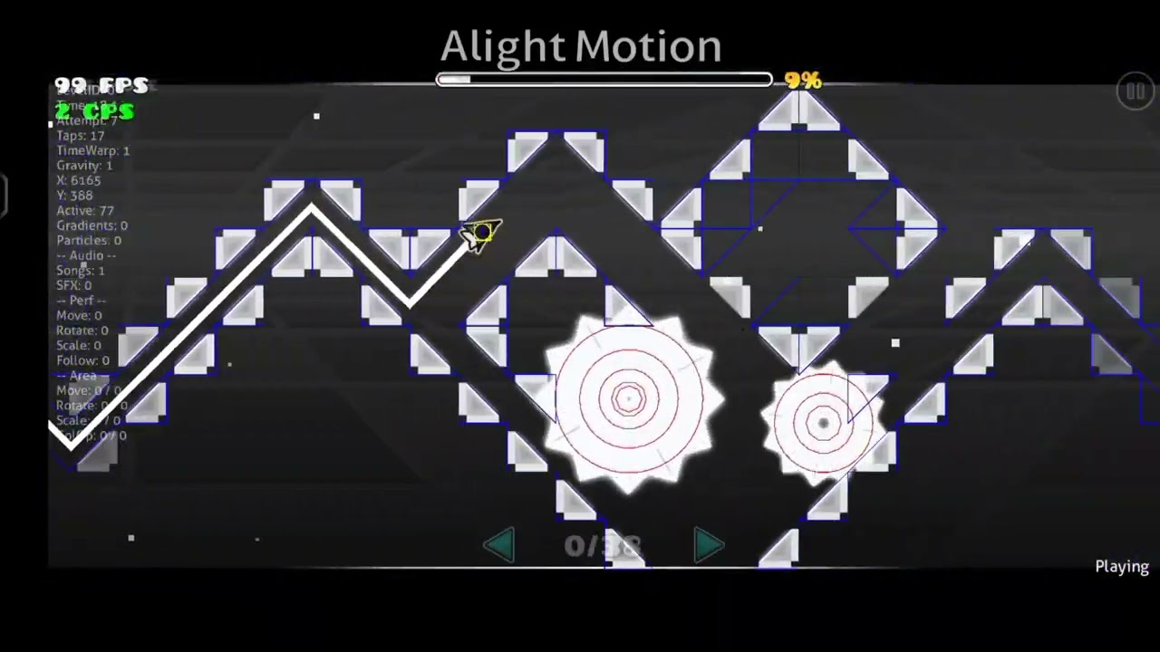 Thermody circle layout prev 1 by me | GEOMETRY DASH |
