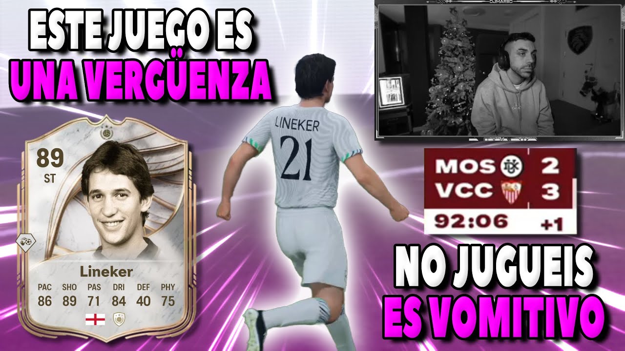 SE BURLA del RIVAL por LLEVAR a LINEKER y le MARCAN GOL con ÉL | DjMaRiiO Lloros y Enfados FC 26