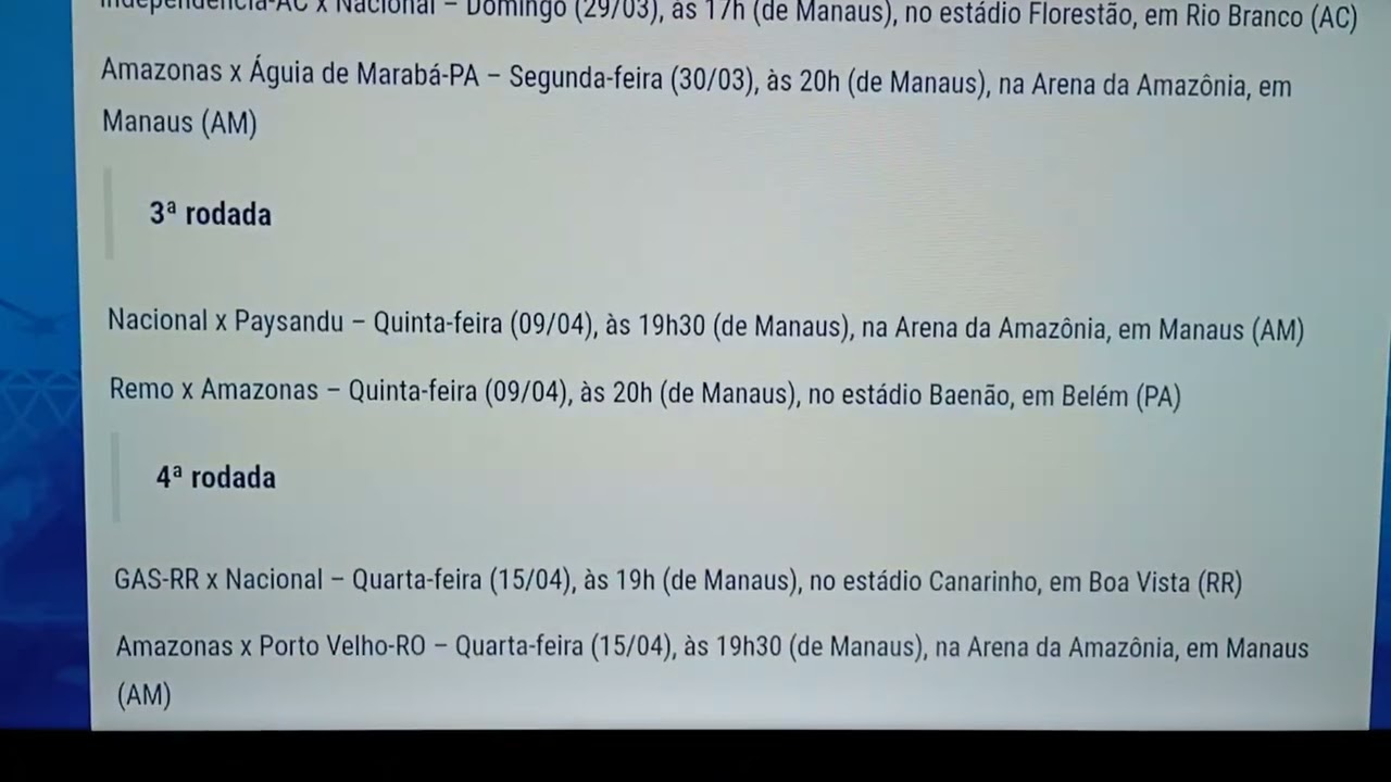 Jogos do Naça na 1°fase da Copa Norte. 🦁💙
