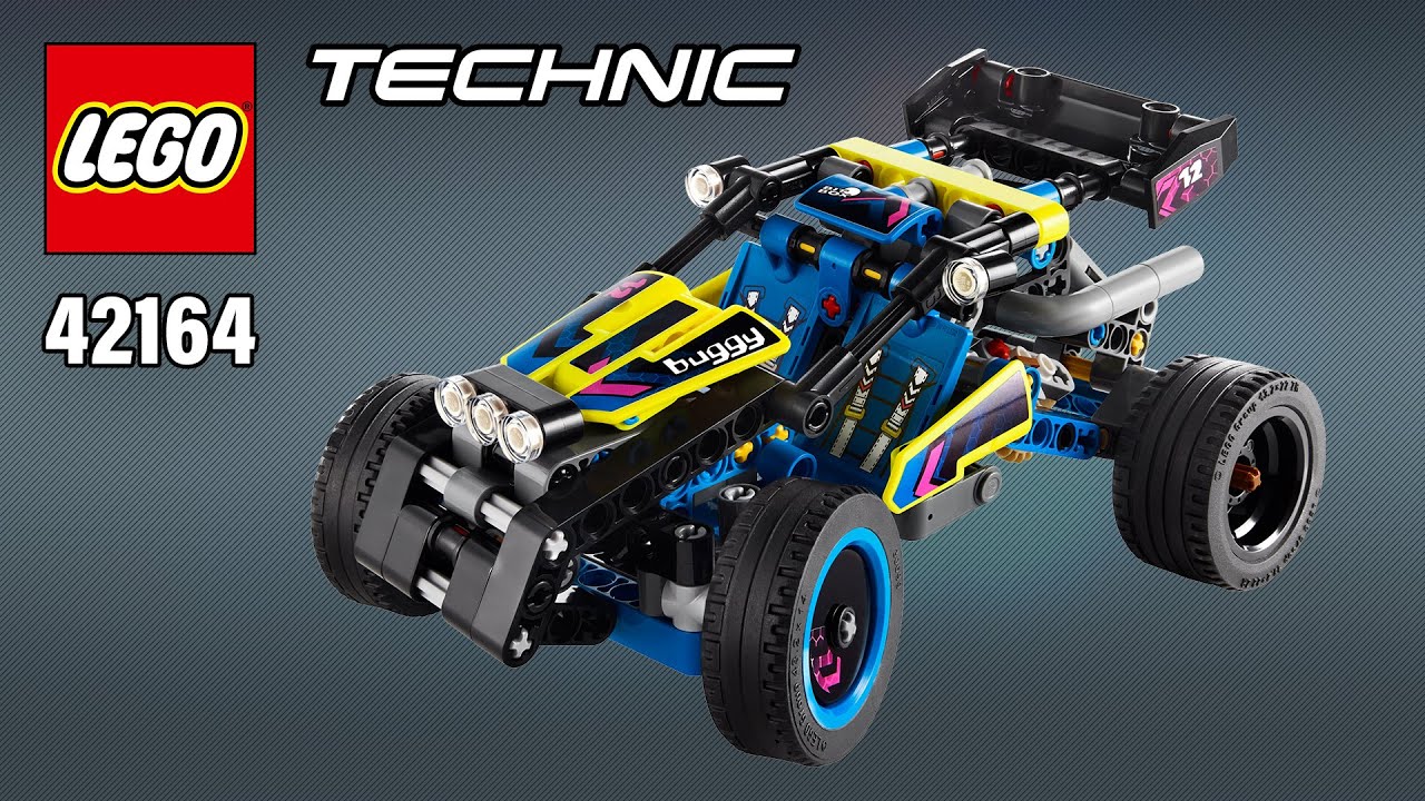 LEGO&reg; Technic&trade; Terenowy Buggy (42164) [219 element&oacute;w] Instrukcje budowania @TopBrickBuilder