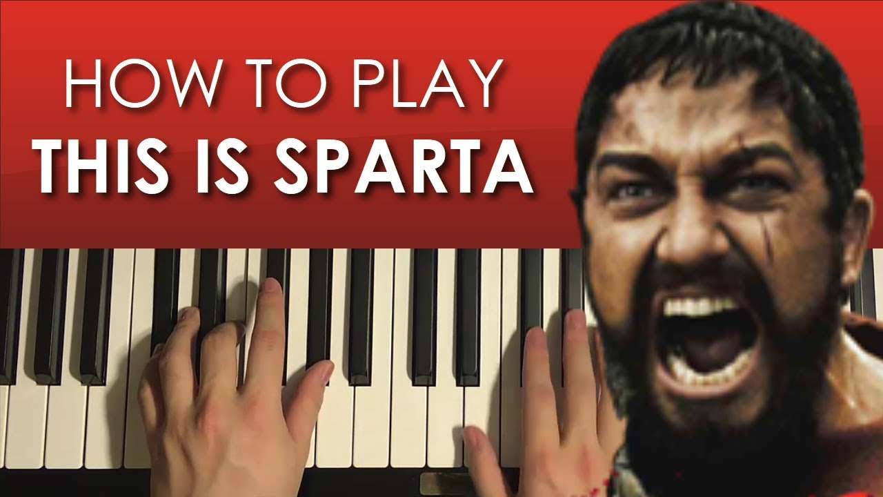 How To Play - THIS IS SPARTA! (Techno Remix) (PIANO TUTORIAL LESSON)